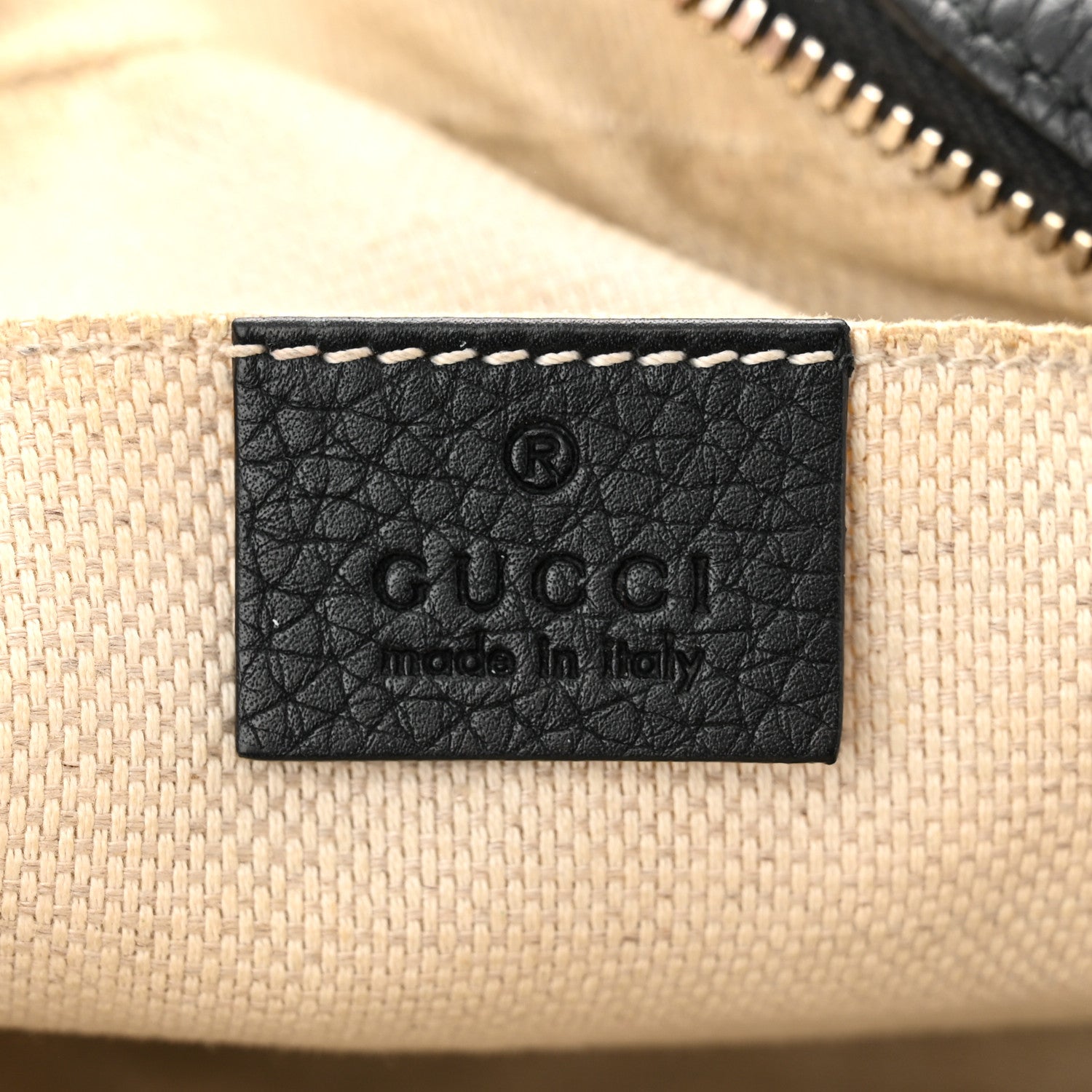 Gucci Pebbled Calfskin Small Soho Disco Bag Black 6 of 10
