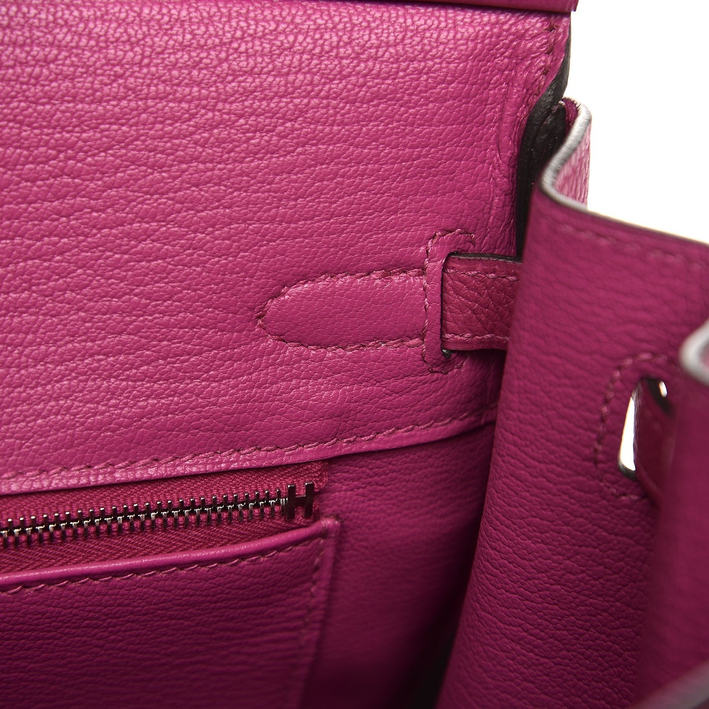 Togo Birkin 25 Rose Pourpre