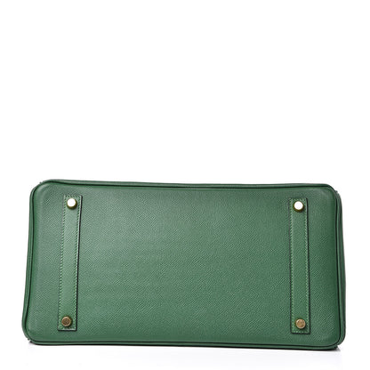Hermes Epsom Birkin 35 Vert Bengale 6 of 28