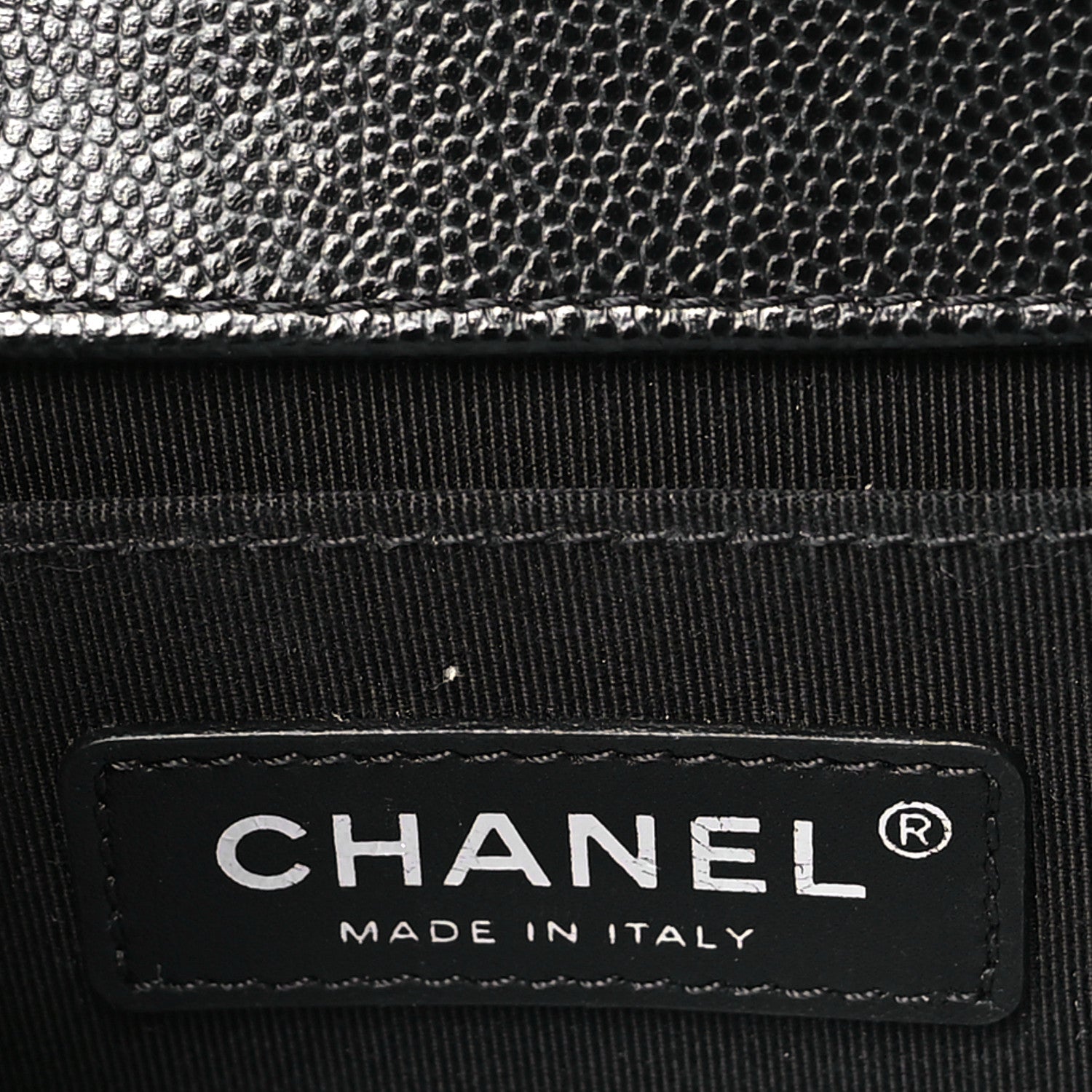 Chanel Caviar Quilted Small Boy Flap Black 6 of 11