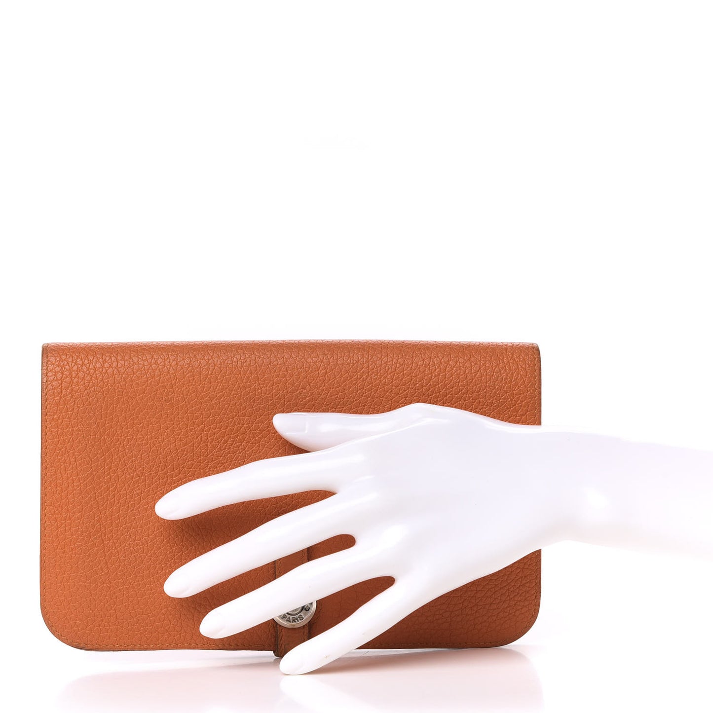 Togo Dogon Duo Wallet Orange