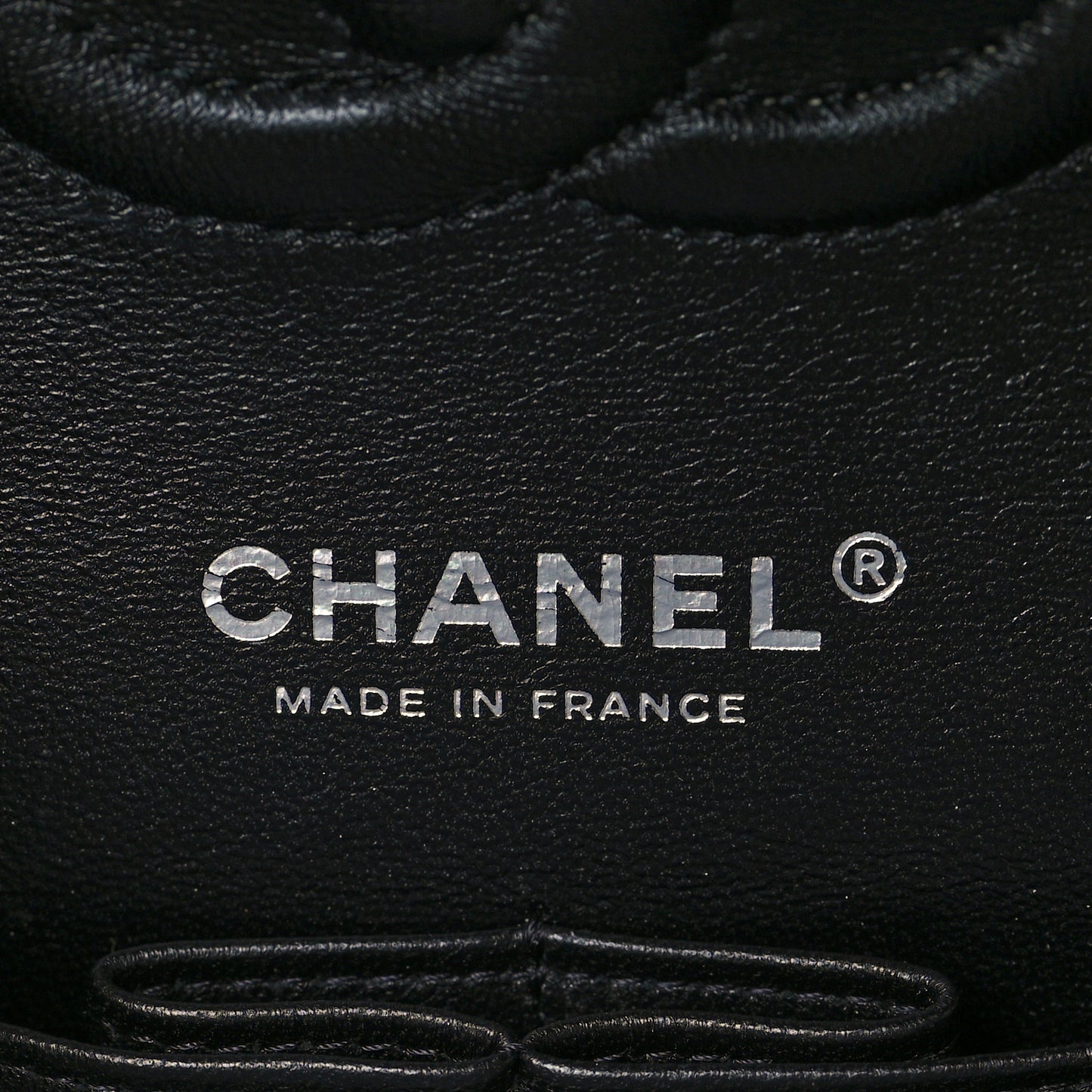 Velvet Quilted Medium Double Flap So Black