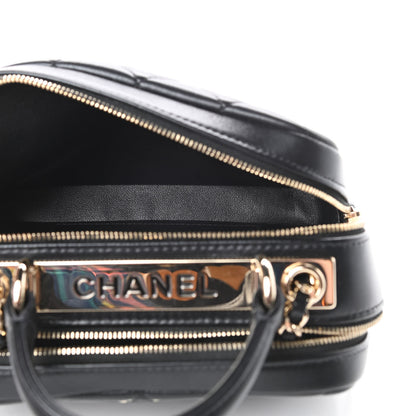 Chanel Lambskin Quilted Small Trendy CC Bowling Bag Black 5 of 13