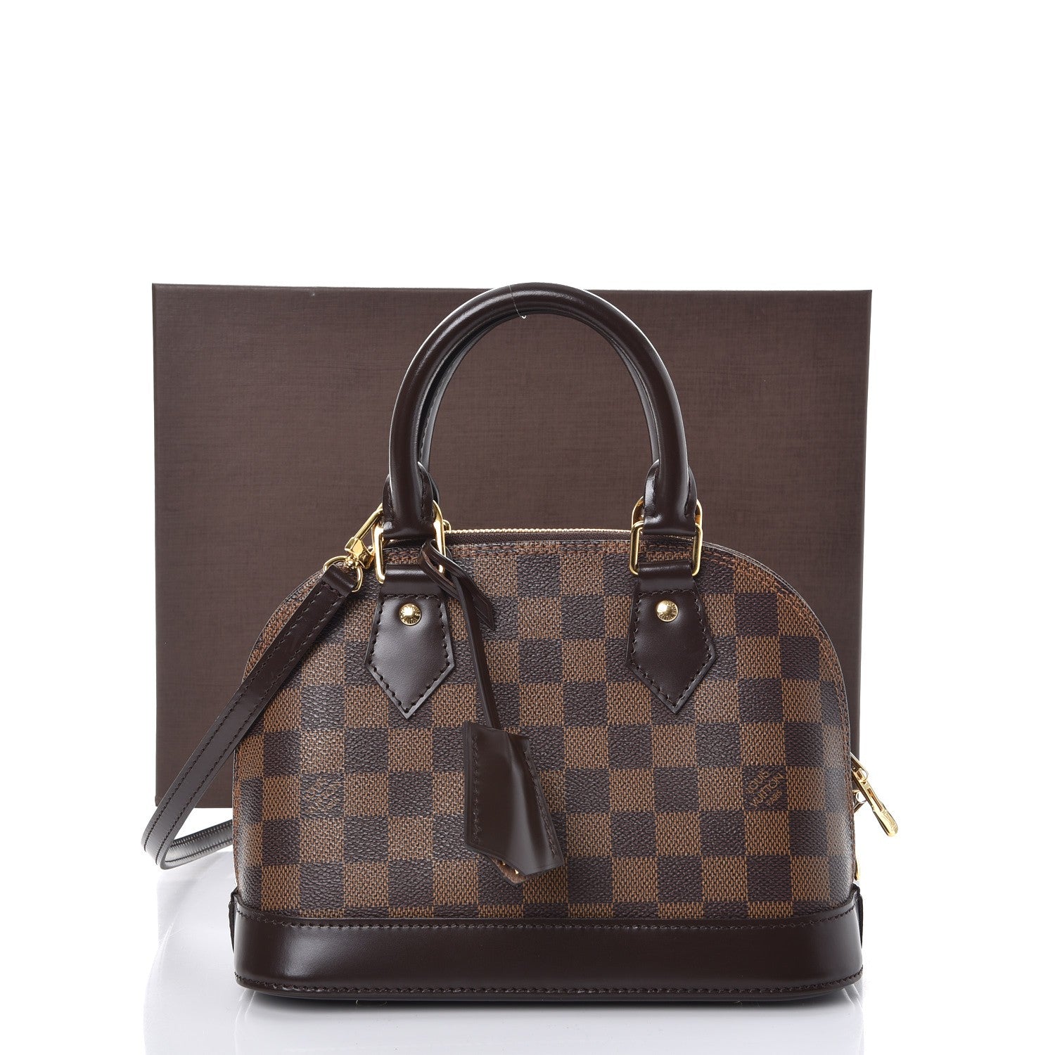 Louis Vuitton Damier Ebene Alma BB 9 of 9