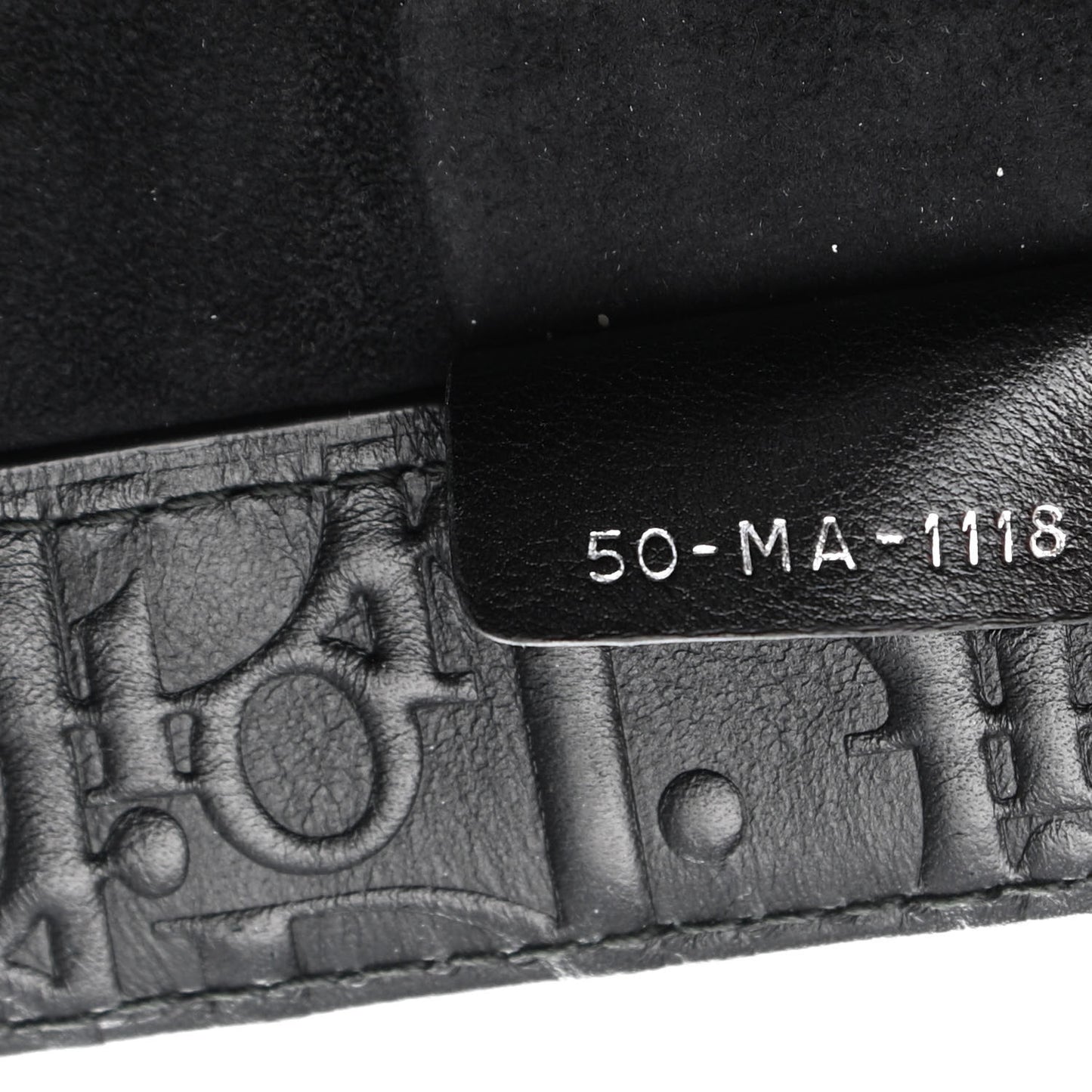 Oblique Calfskin Embossed Large Book Tote Black