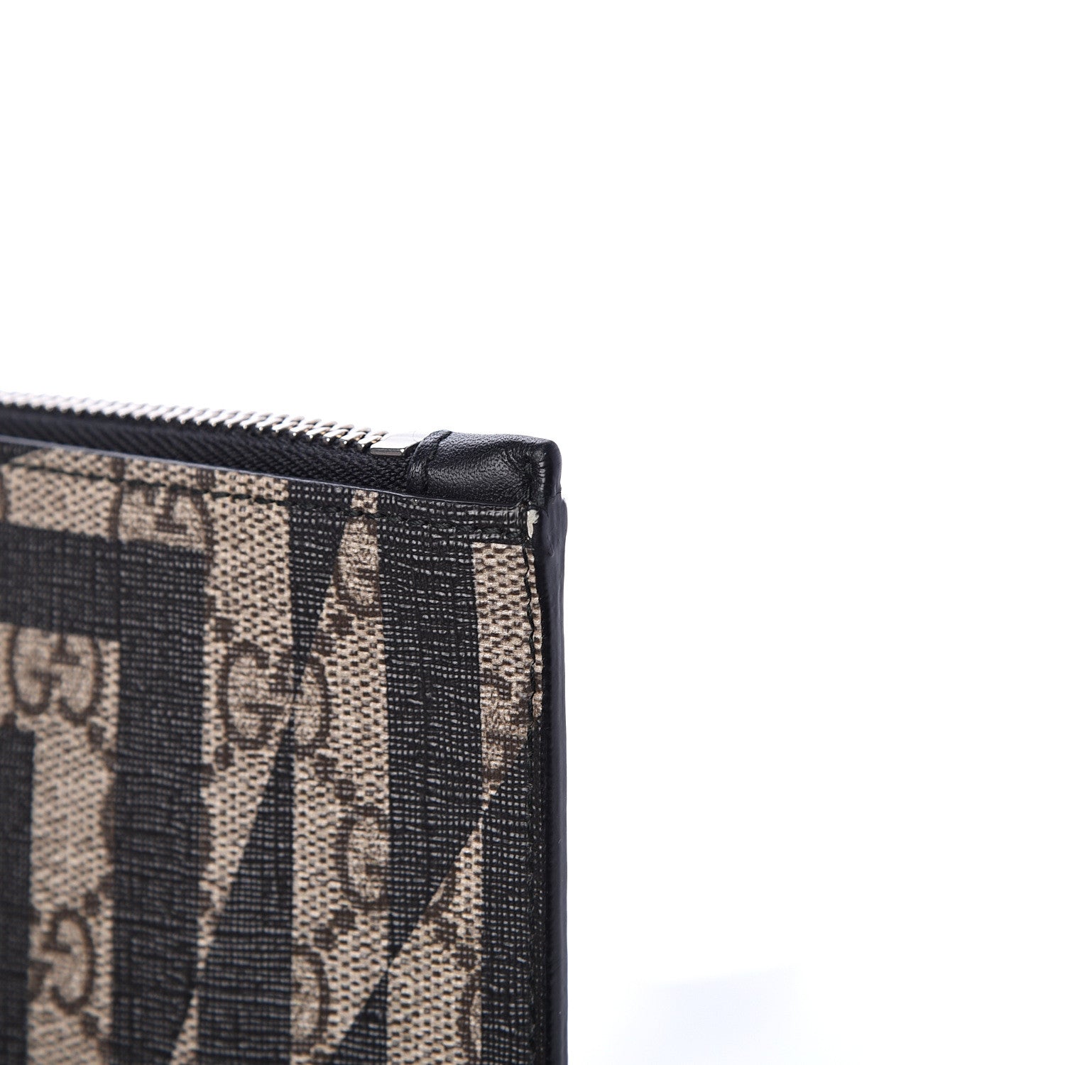 Gucci GG Supreme Monogram Caleido Wristlet Black 7 of 9