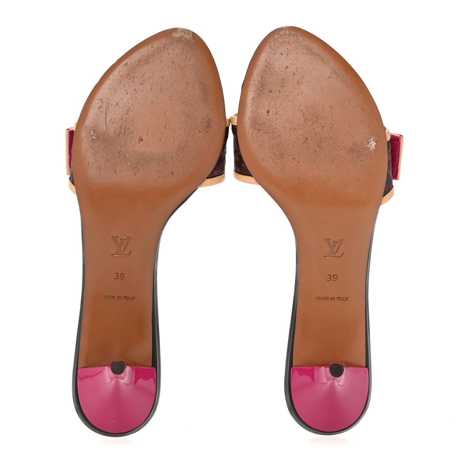 Louis Vuitton Monogram Open Toe Mule 39 Fuschia 6 of 10