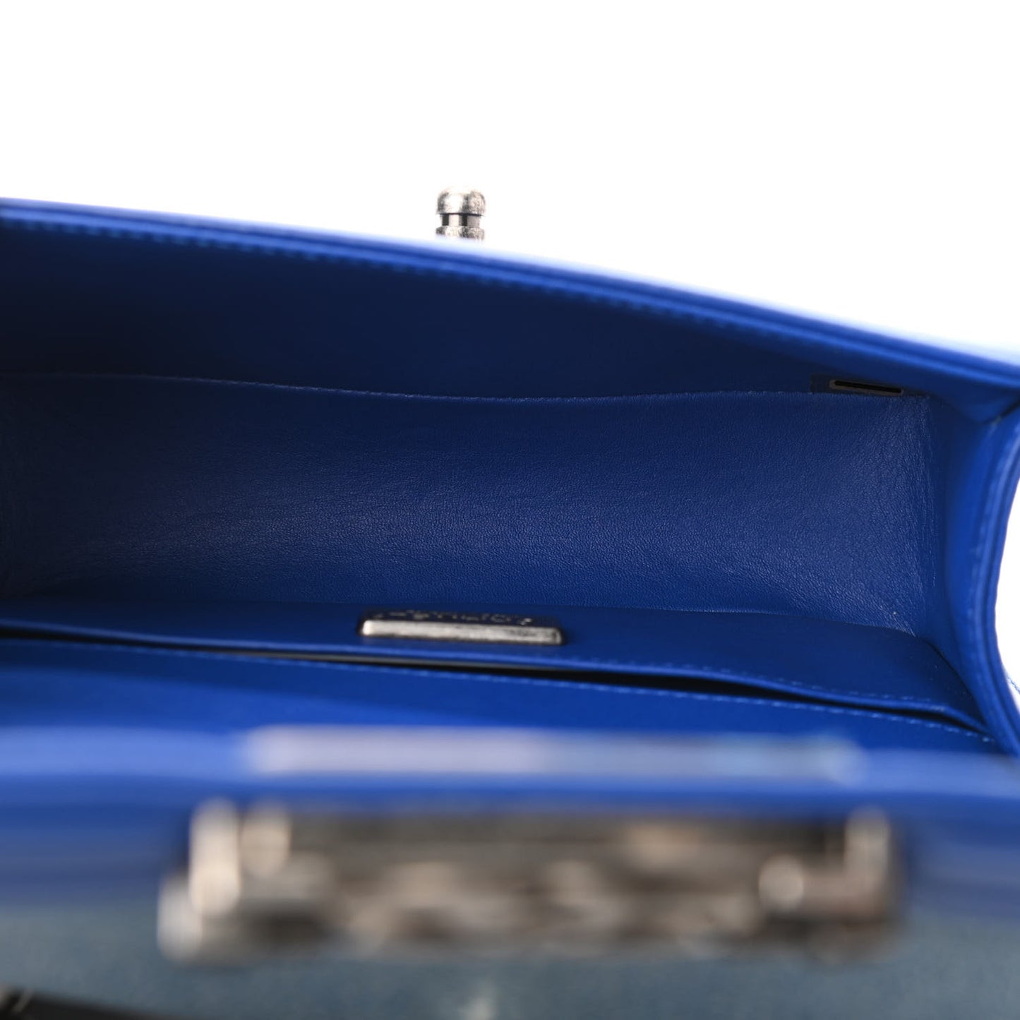 Galuchat Stingray Small Boy Flap Blue