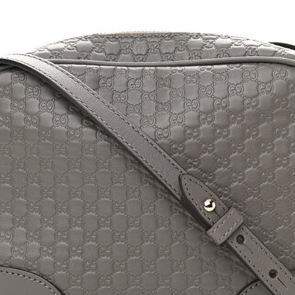 Gucci Microguccissima Mini Bree Messenger Bag Grey 8 of 10