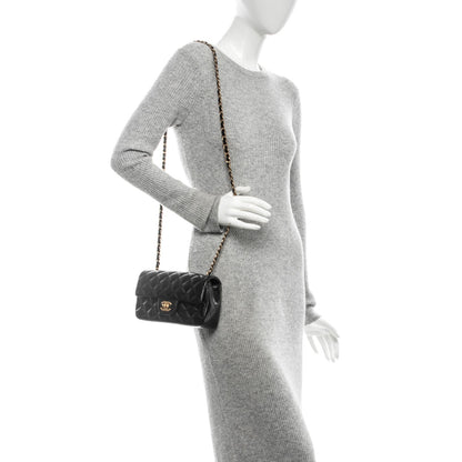 Chanel Caviar Quilted Mini Rectangular Flap Black 2 of 7