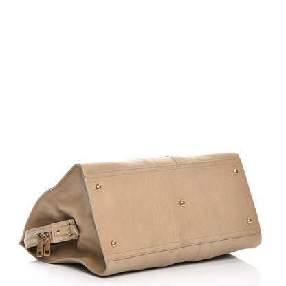 Saint Laurent Sheepskin Large Cabas ChYc Beige 4 of 14