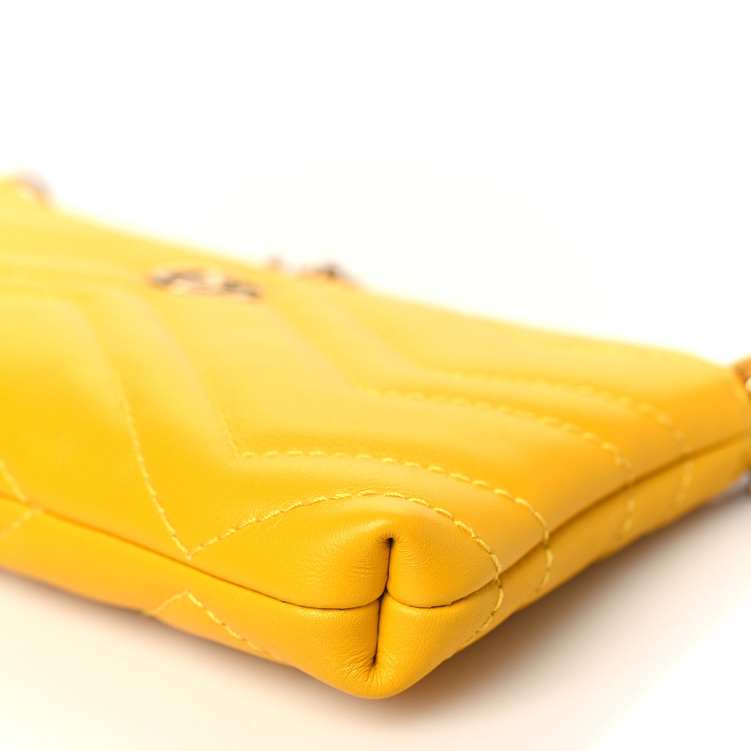 Gucci Calfskin Matelasse Mini GG Marmont Chain Bag Stone Topaz 9 of 11