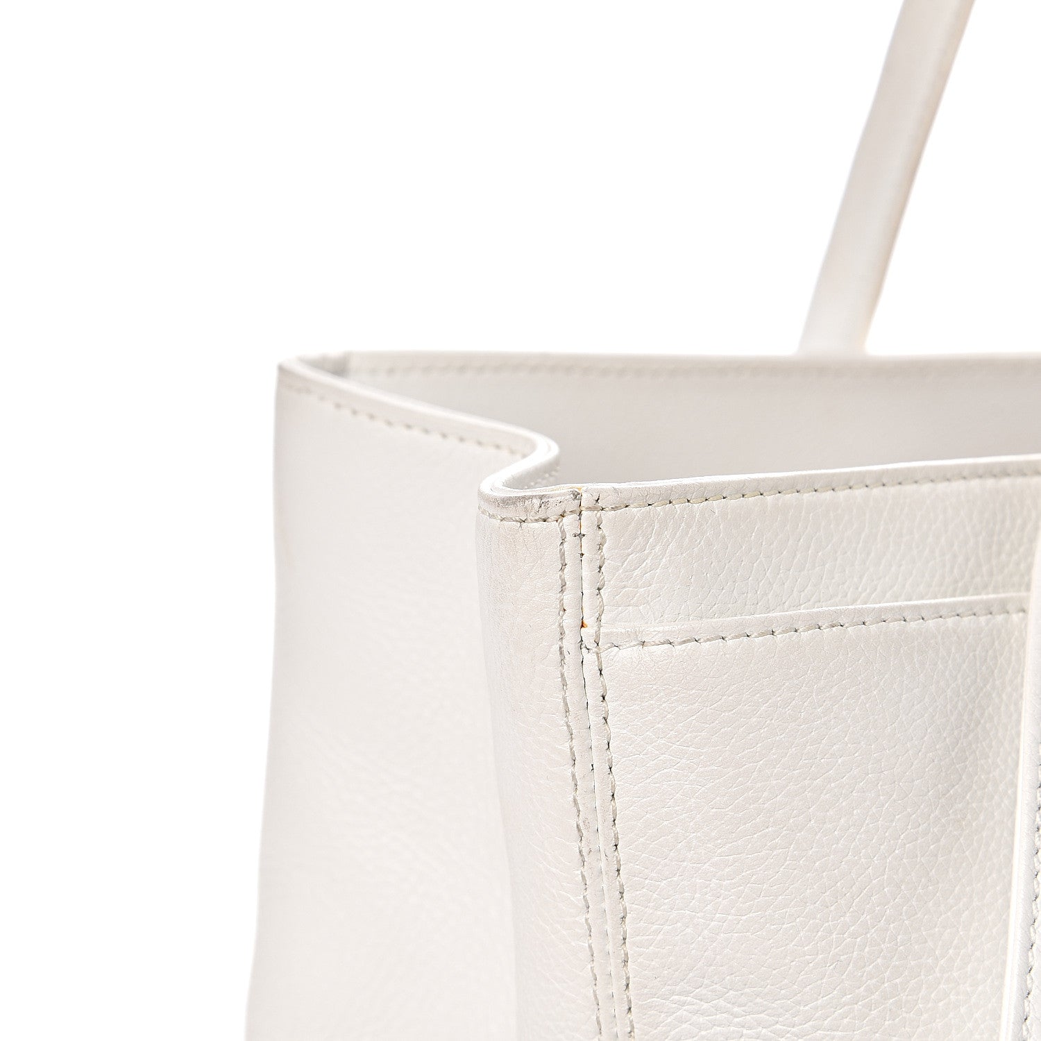 Chanel Caviar Cerf Executive Shopper Tote White 17 of 24