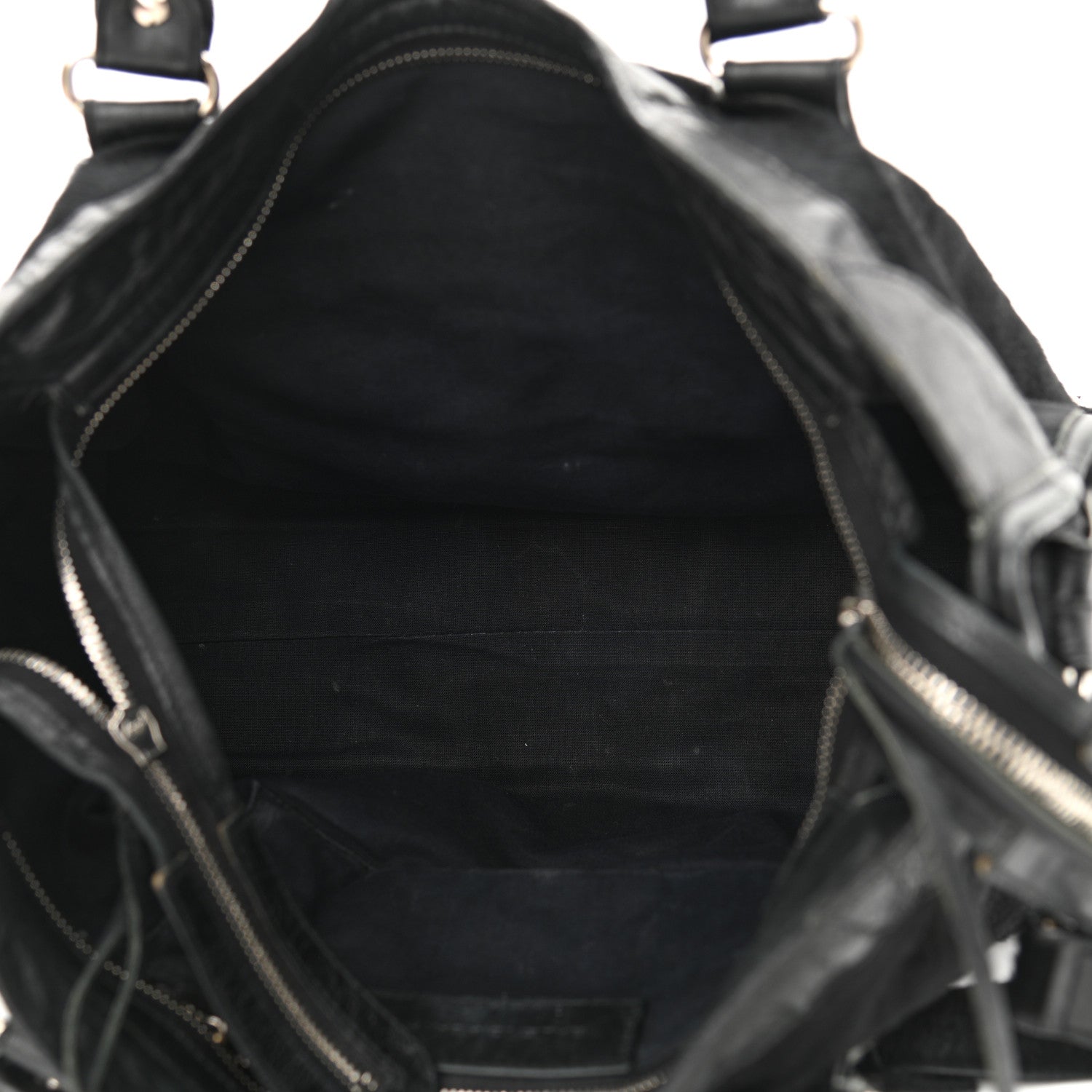 Balenciaga Pony Hair Silver Classic Hardware City Black 5 of 14