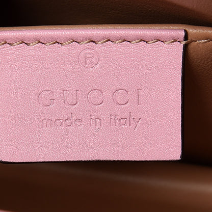 Gucci Nappa Pearl Studded Mini Queen Margaret Broadway Shoulder Bag Sugar Pink 10 of 11
