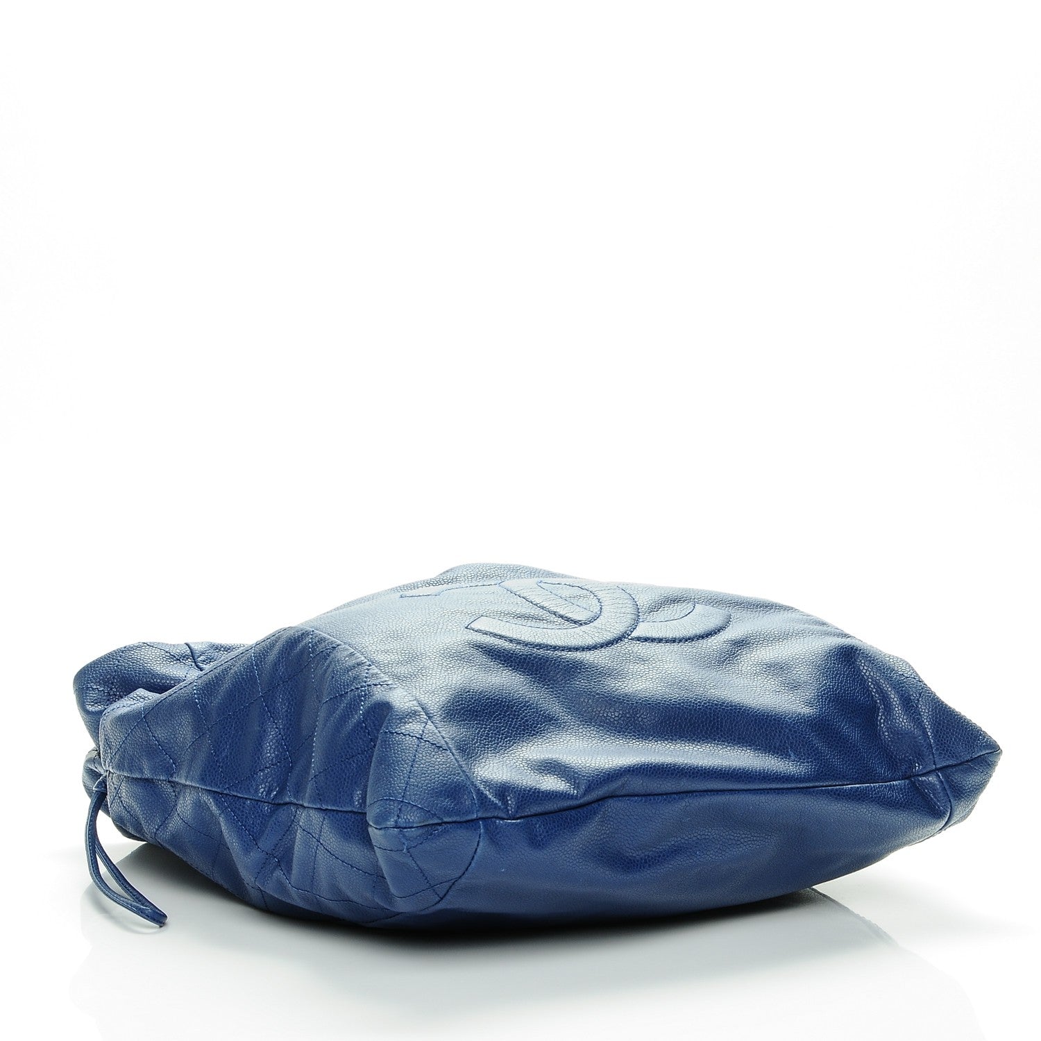 Chanel Caviar 31 Drawstring Tote Blue 4 of 7