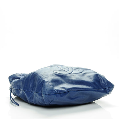 Chanel Caviar 31 Drawstring Tote Blue 4 of 7