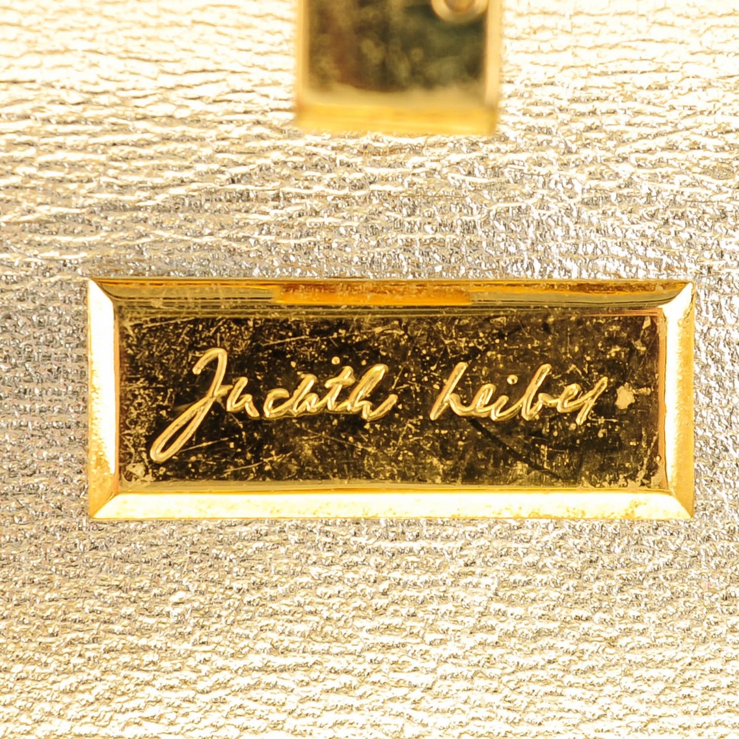 Crystal Minaudiere Clutch Gold