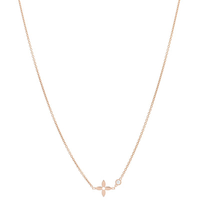Louis Vuitton 18K Pink Gold Diamond Idylle Blossom Pendant Necklace 1 of 5