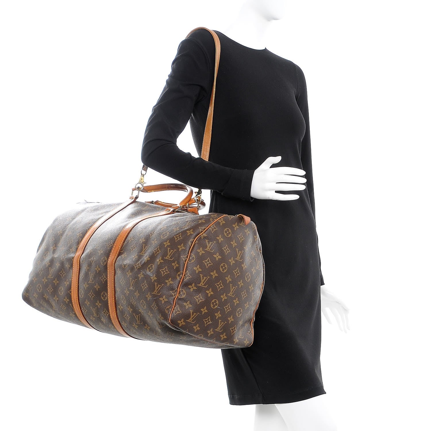 Louis Vuitton Monogram Keepall 55 2 of 22