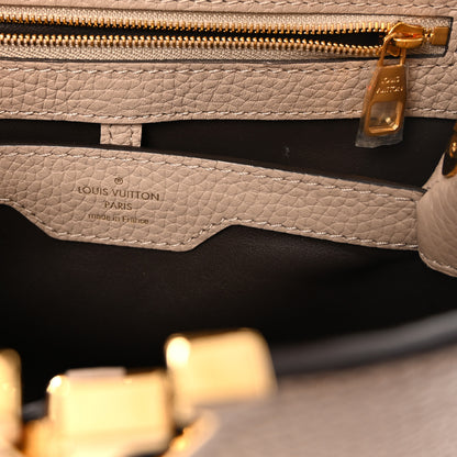 Louis Vuitton Taurillon Capucines BB Galet 6 of 9