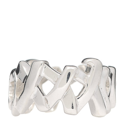 Tiffany Sterling Silver Paloma Picasso Love Kisses Ring 47 4 1 of 5