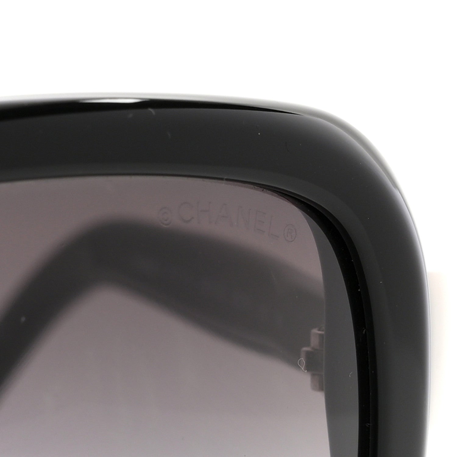 Chanel CC Bow Sunglasses 5171 Black White 7 of 7