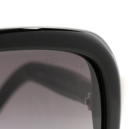 Chanel CC Bow Sunglasses 5171 Black White 7 of 7