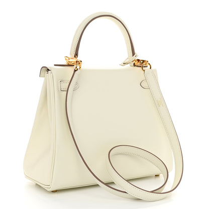 Hermes Swift Kelly Retourne 25 Mushroom 3 of 13