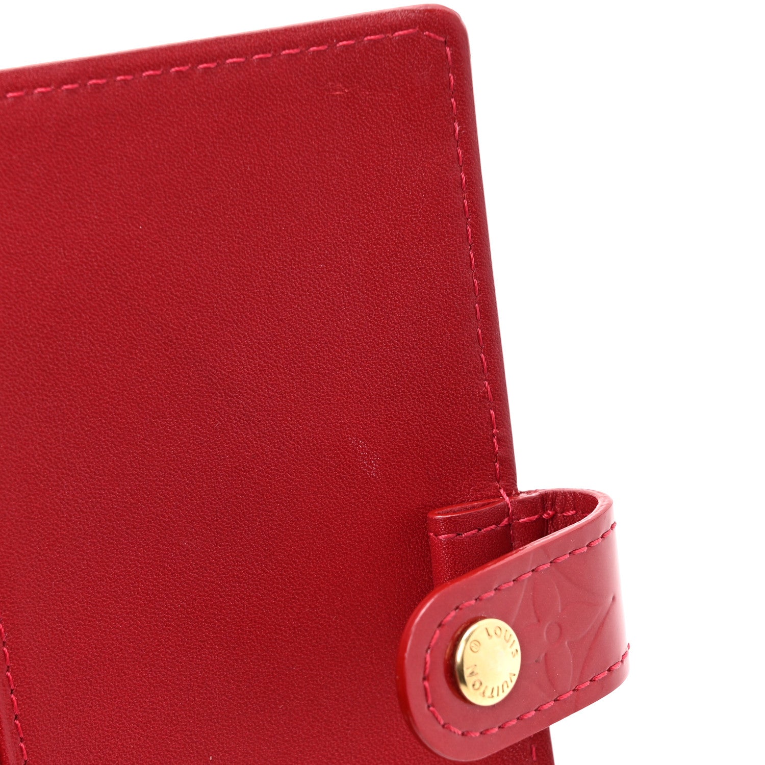 Louis Vuitton Vernis Small Ring Agenda Cover Pomme D'Amour 8 of 8
