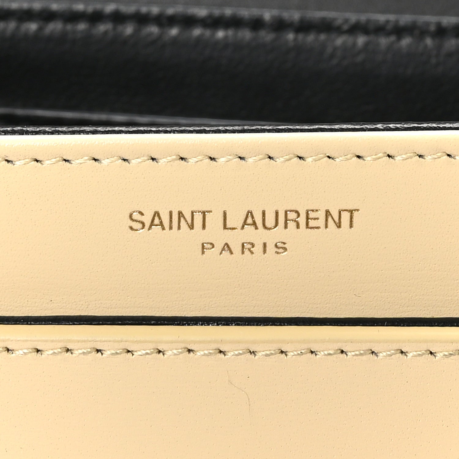 Saint Laurent Soft Ultracalfskin Monogram Medium Solferino Satchel Black Burro 6 of 13