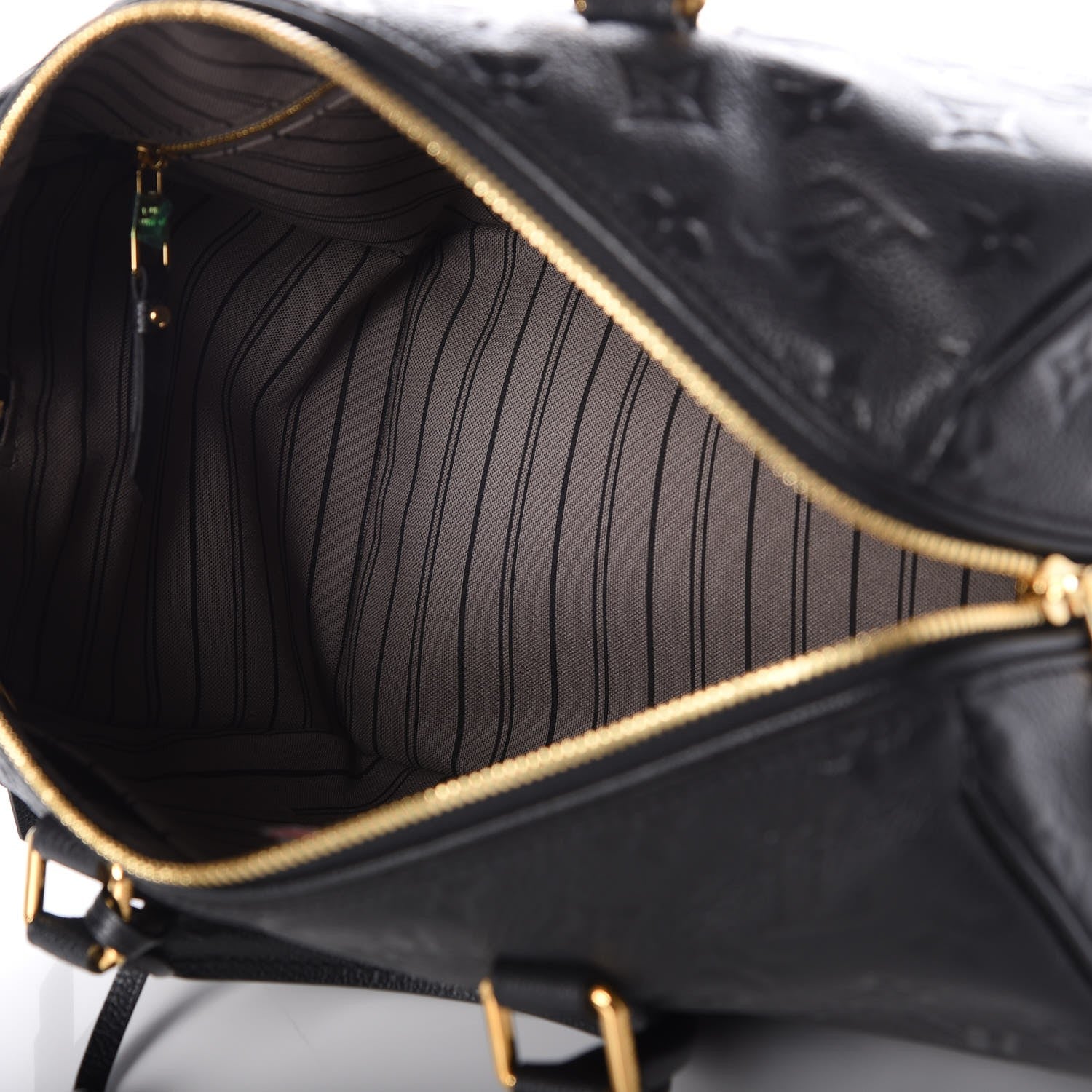 Louis Vuitton Empreinte Speedy Bandouliere 30 Black 5 of 10