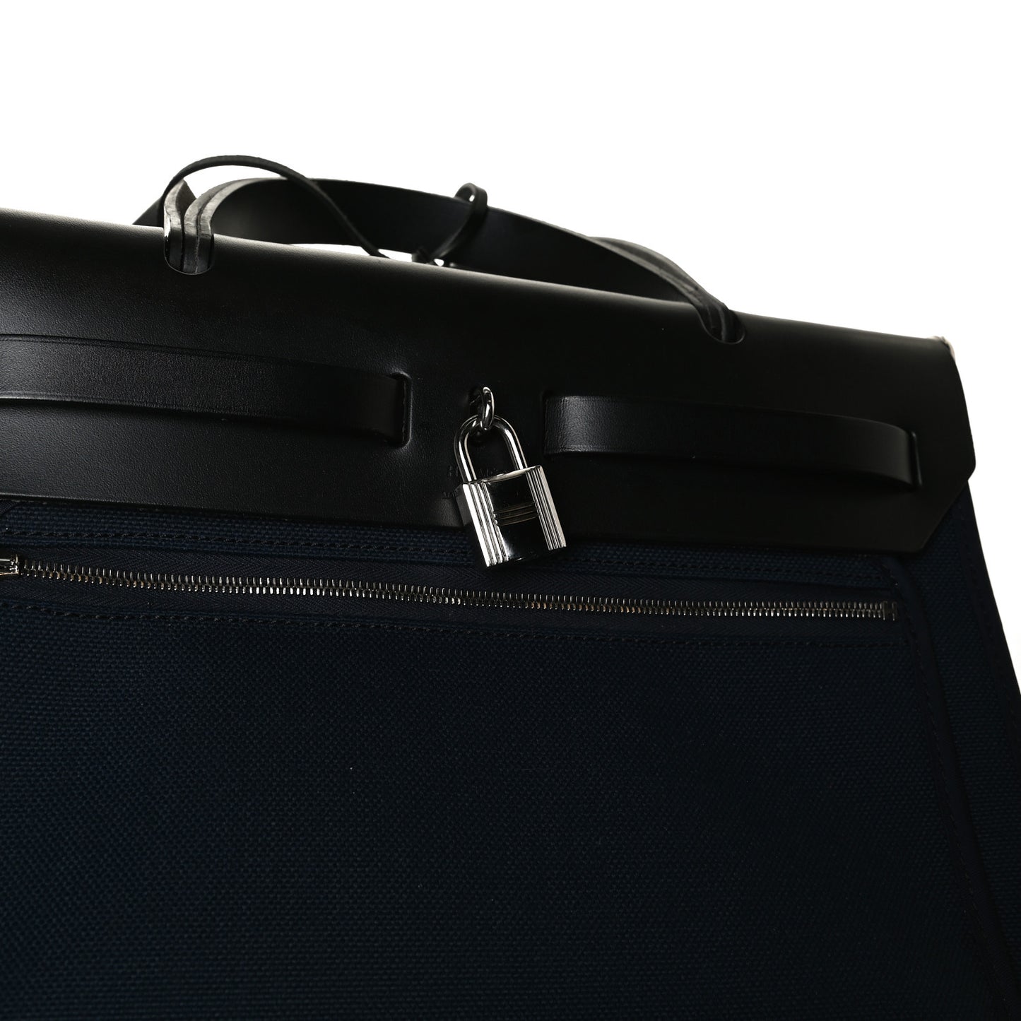 Toile Vache Hunter Herbag Zip PM 31 Bleu Marine Black