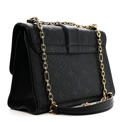 Louis Vuitton Empreinte Saint Sulpice PM Black 3 of 11