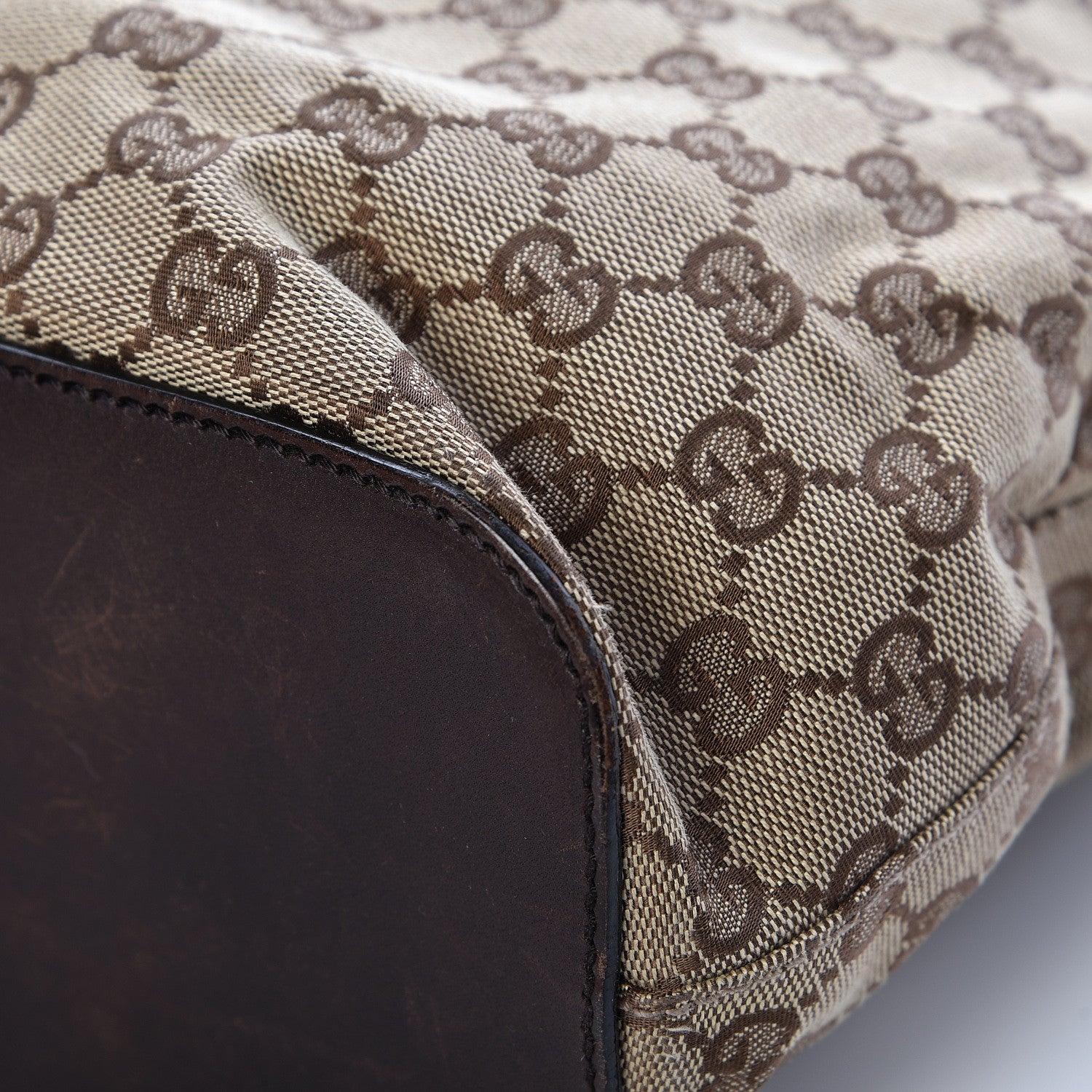 Gucci Monogram Hobo Dark Brown 10 of 19