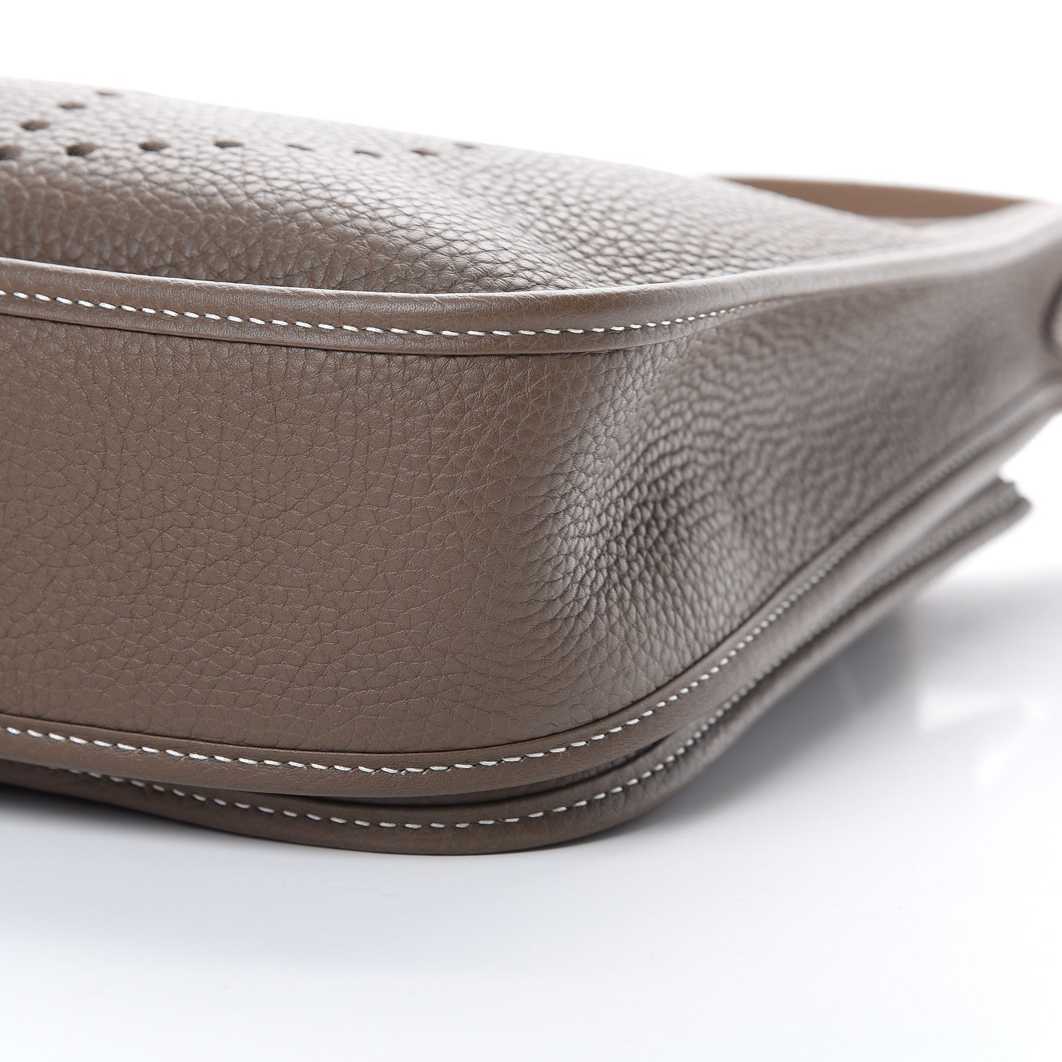 Hermes Taurillon Clemence Evelyne III PM Etoupe 6 of 10
