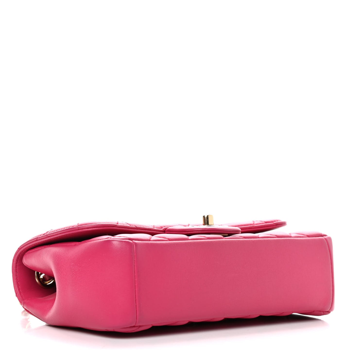 Lambskin Quilted Mini Mademoiselle Chic Flap Pink