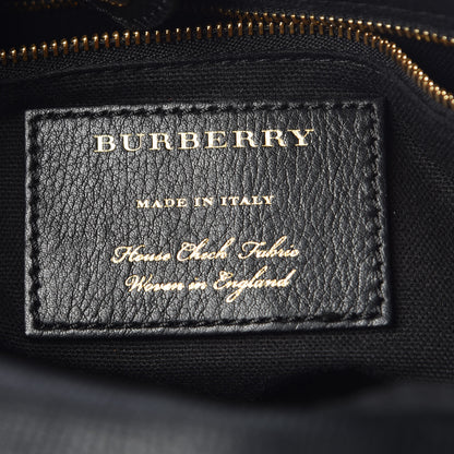 Burberry Calfskin House Check Little Crush Black 6 of 11