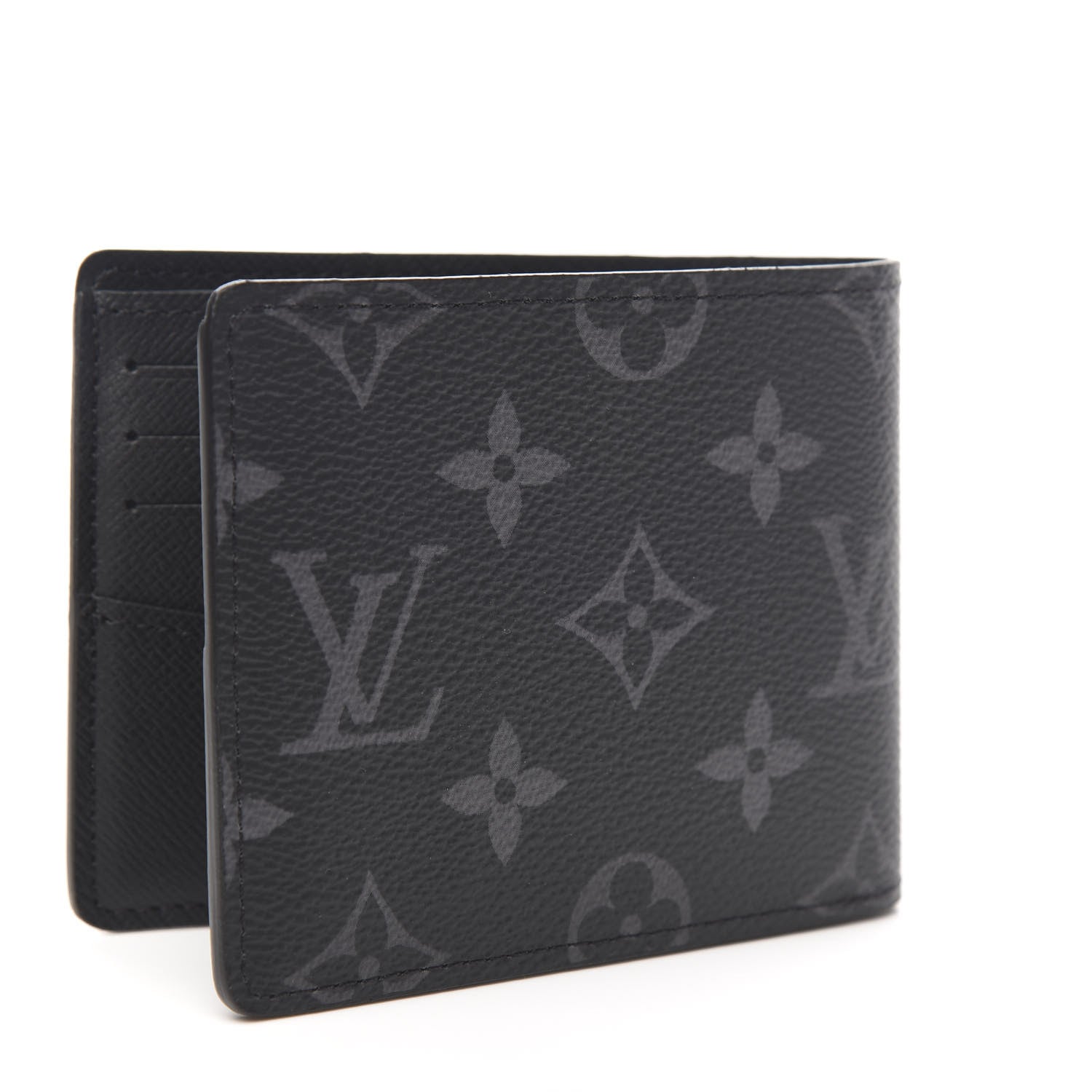 Louis Vuitton Monogram Eclipse Slender Wallet 2 of 7