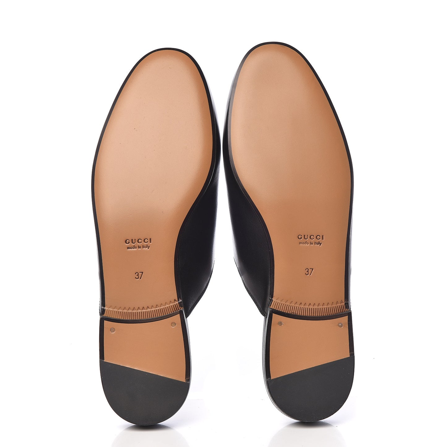 Calfskin Womens Princetown Slippers 37 Black