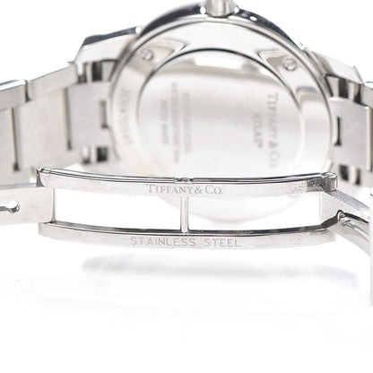 Tiffany Stainless Steel 29mm Atlas 2-Hand Quartz Watch Mauve 6 of 7