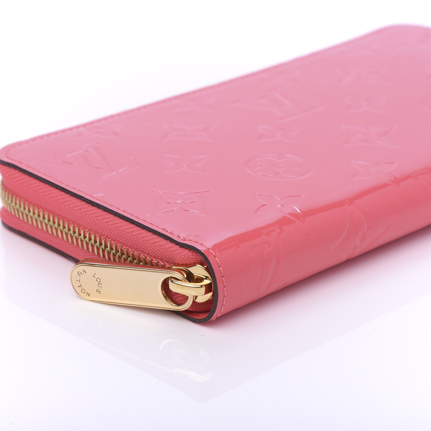 Louis Vuitton Vernis Zippy Wallet Poppy 6 of 9