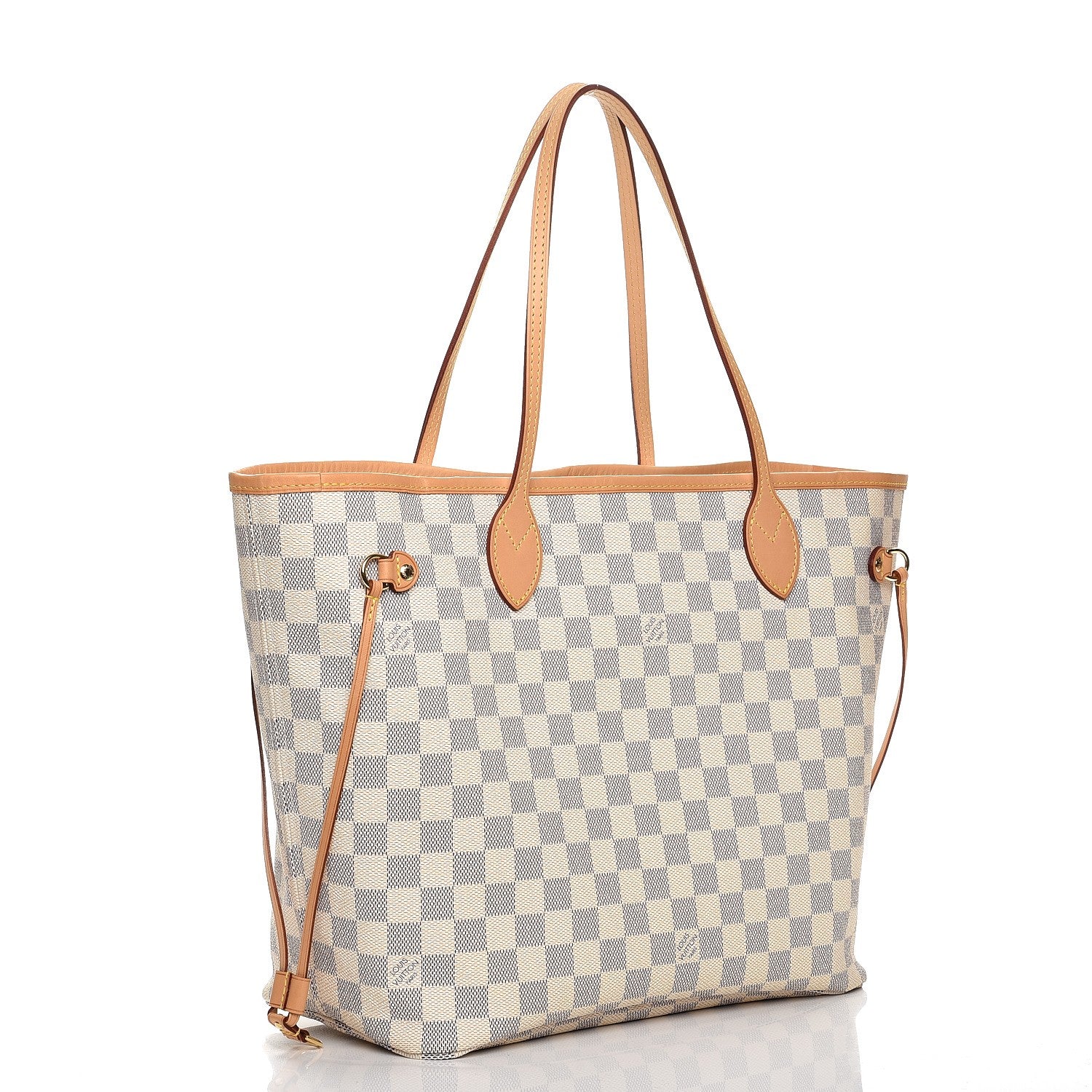 Louis Vuitton Damier Azur Neverfull MM 3 of 8