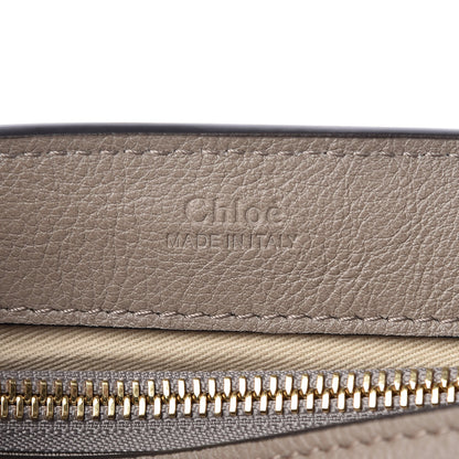 Chloe Calfskin Medium Faye Day Shoulder Bag Motty Grey 7 of 9