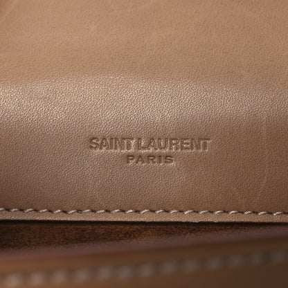 Saint Laurent Smooth Calfskin North South Kaia Satchel Vintage Brown 7 of 14
