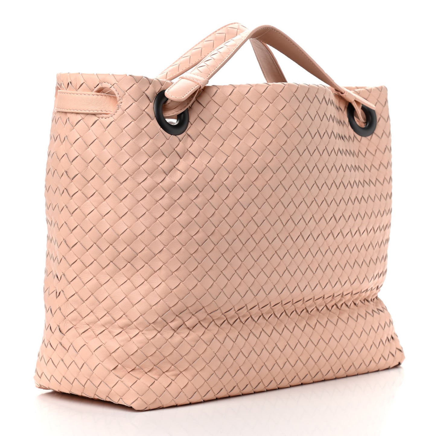 Nappa Intrecciato Medium Garda Bag Flamingo