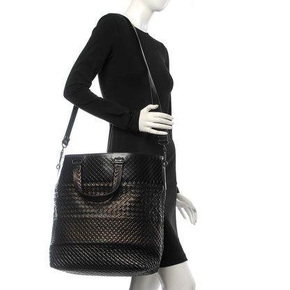Bottega Veneta Nappa Intrecciato Tote Nero Black 2 of 8