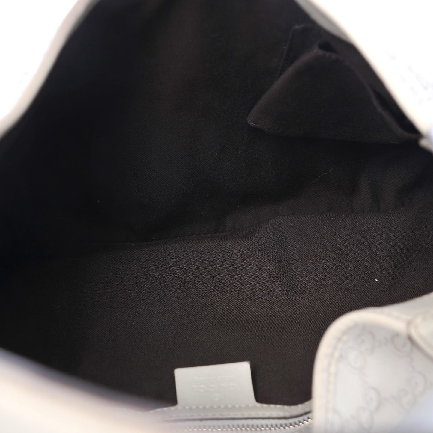 Guccissima Medium Jackie O Bouvier Hobo Off White