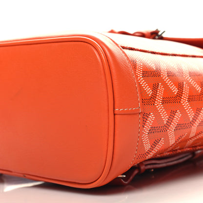 Goyard Goyardine Calfskin Mini Alpin Backpack Orange 10 of 11