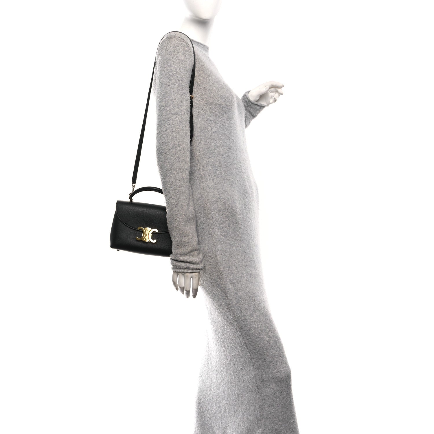 Celine Supple Calfskin Teen Nino Black 2 of 10
